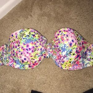 Victoria’s Secret Swim suit Bandau strapless top